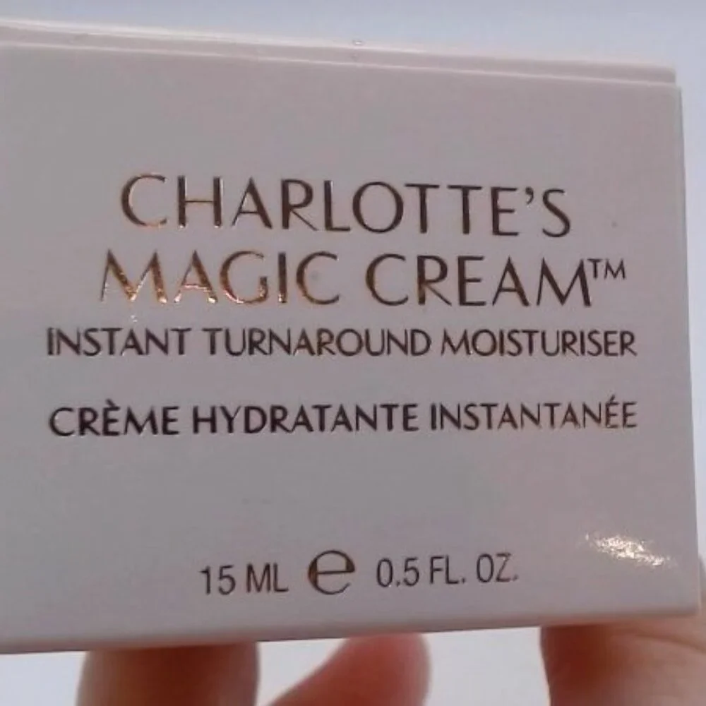 Charlotte Tilbury Magic Cream Face Moisturizer 15 mL/.5 Fl Oz, BRAND‎ NEW IN BOX